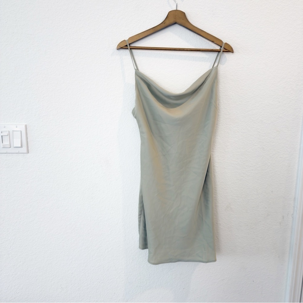 Urban Outfitters- Satin Mini Slip Dress - M